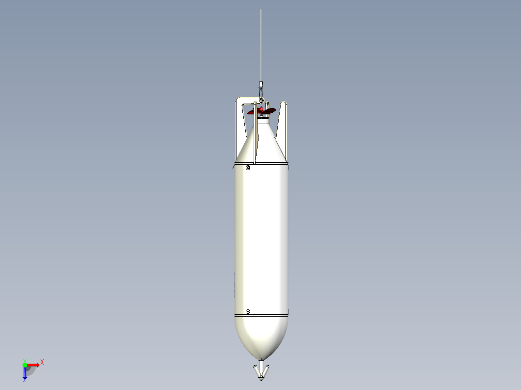 Torpedo 鱼LEI模型(含内部结构)