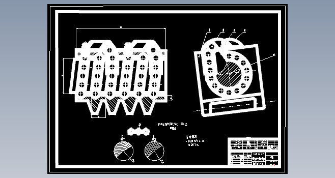 循环球式汽车转向器结构设计CAD+说明