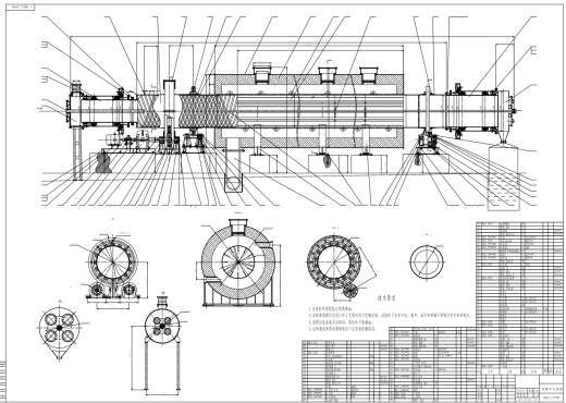 含油污热解炉机电系统设计+CAD+说明缩略图