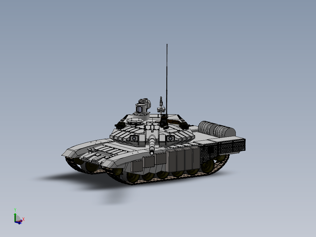 俄罗斯T90坦克