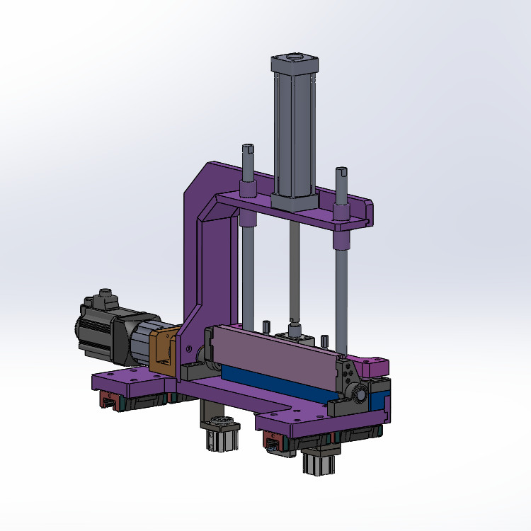 外壳折弯机自动折U机 3D模型