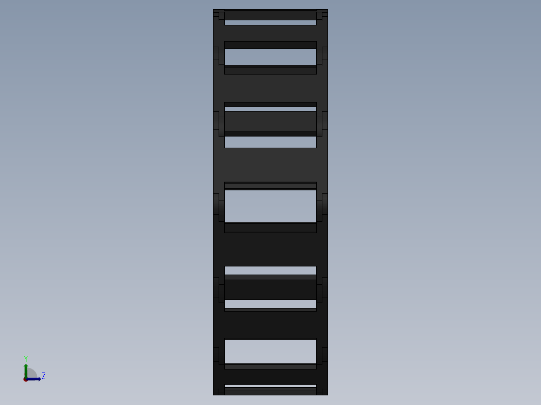 坦克链走线槽链标准件-30x56