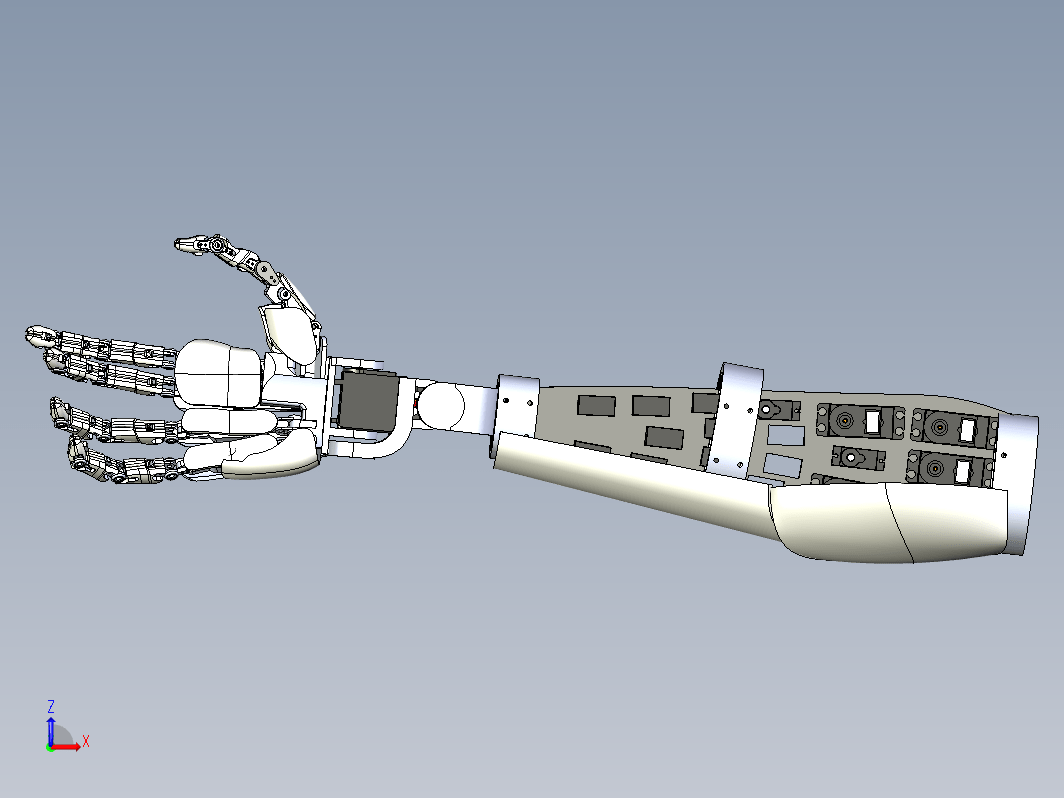 Robotic hand机械手仿生机械臂结构