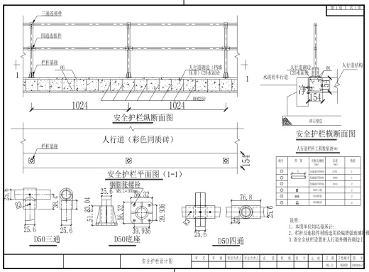 城市道路沥青路面病害整治工程施工图CAD缩略图