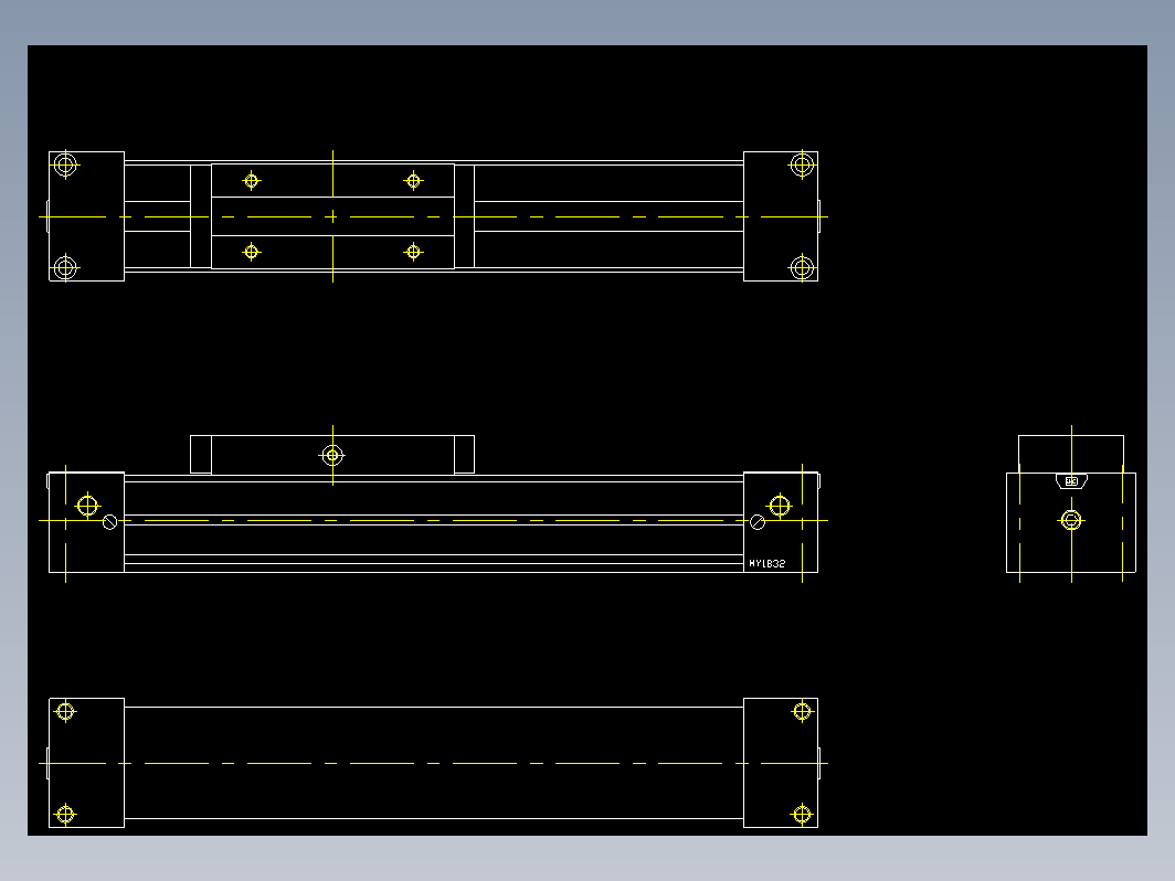 气缸 my1b32