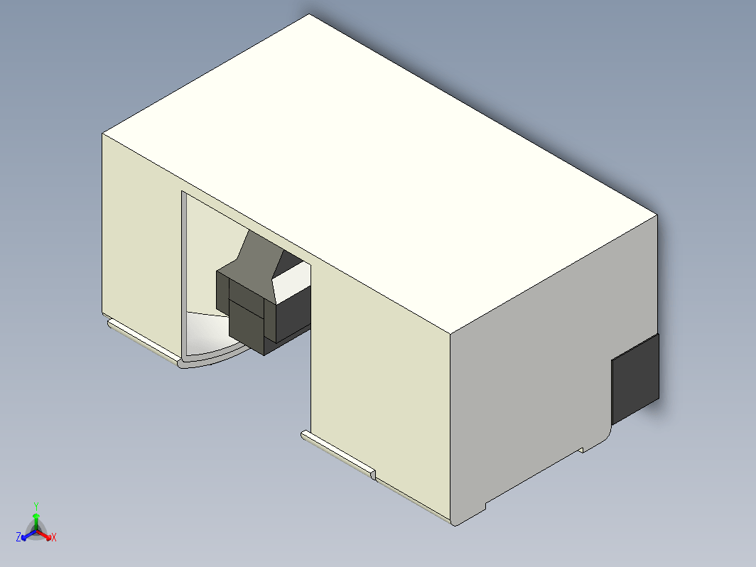 立式加工中心3D图纸Mazak Variaxis630