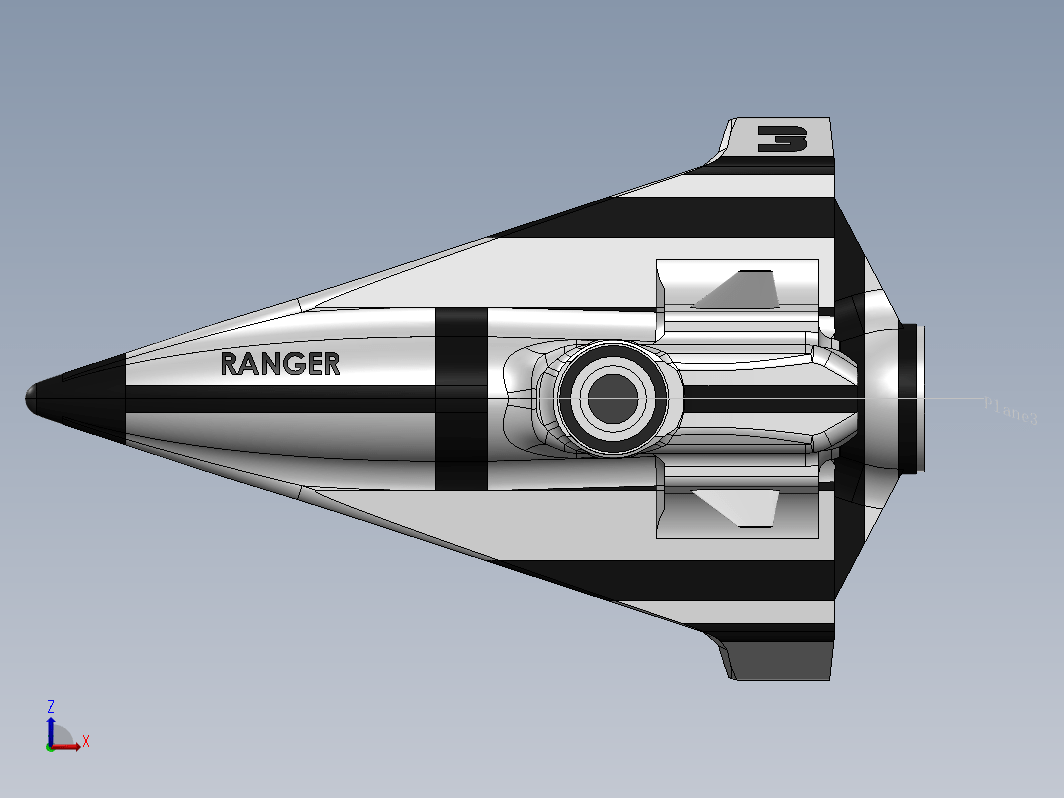 Ranger科幻宇宙飞行器