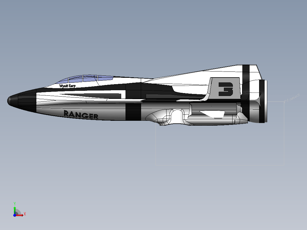 Ranger科幻宇宙飞行器