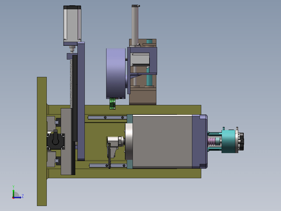 MCV380立式数控加工中心设计（sw14可编辑+说明书）