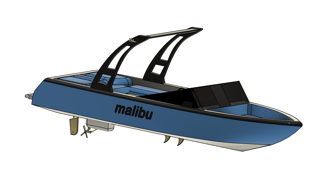 Malibu Wakesetter游艇