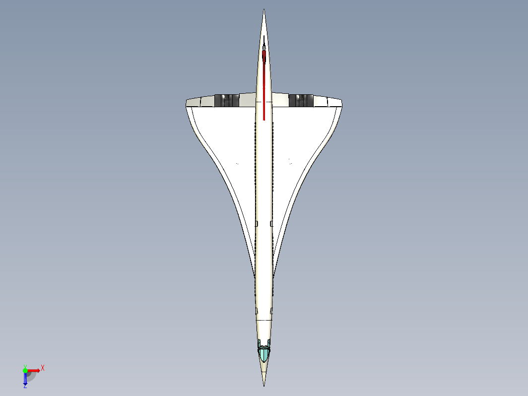 Concorde协和飞机