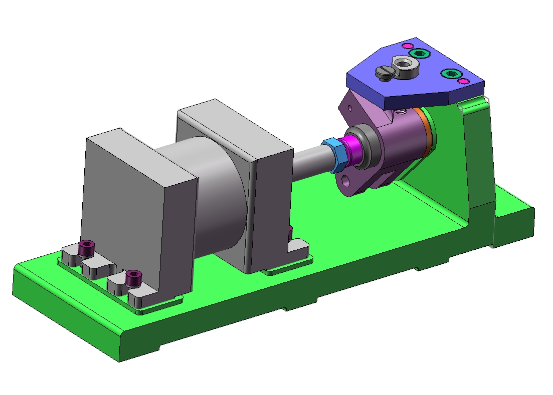 手柄座加工工艺及钻M10孔三维夹具设计三维SW2016带参+CAD+说明书