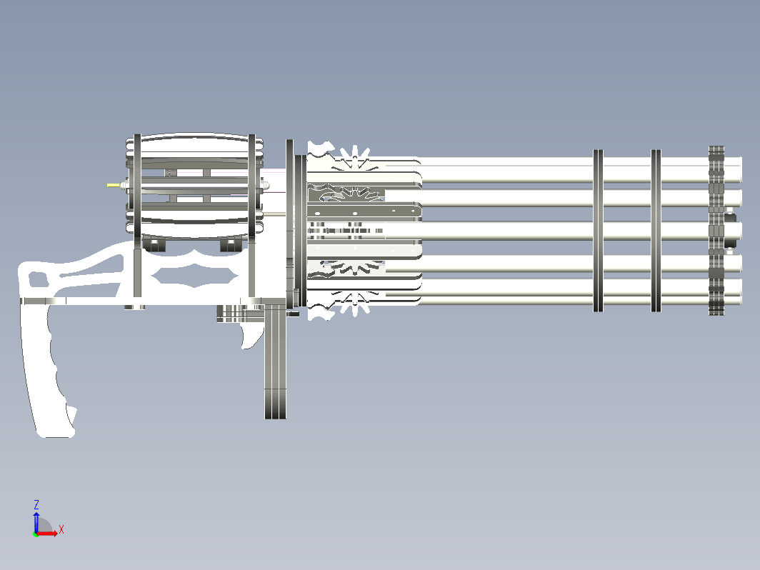 加特林玩具橡皮qiang