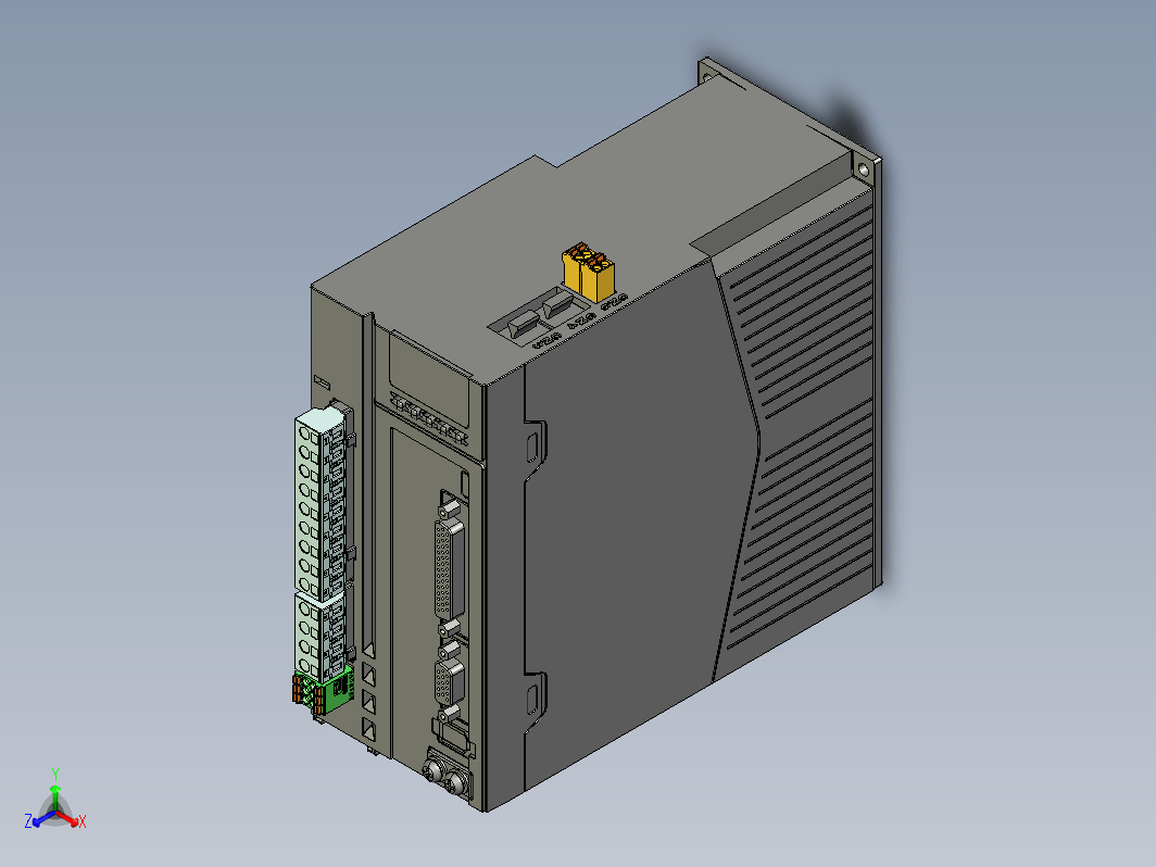 01052231-WXSTEP_B00(整机3D模型) 伺服驱动器