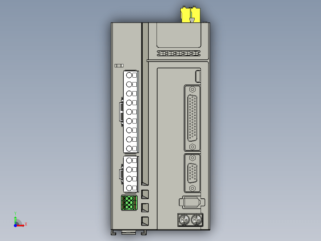 01052231-WXSTEP_B00(整机3D模型) 伺服驱动器