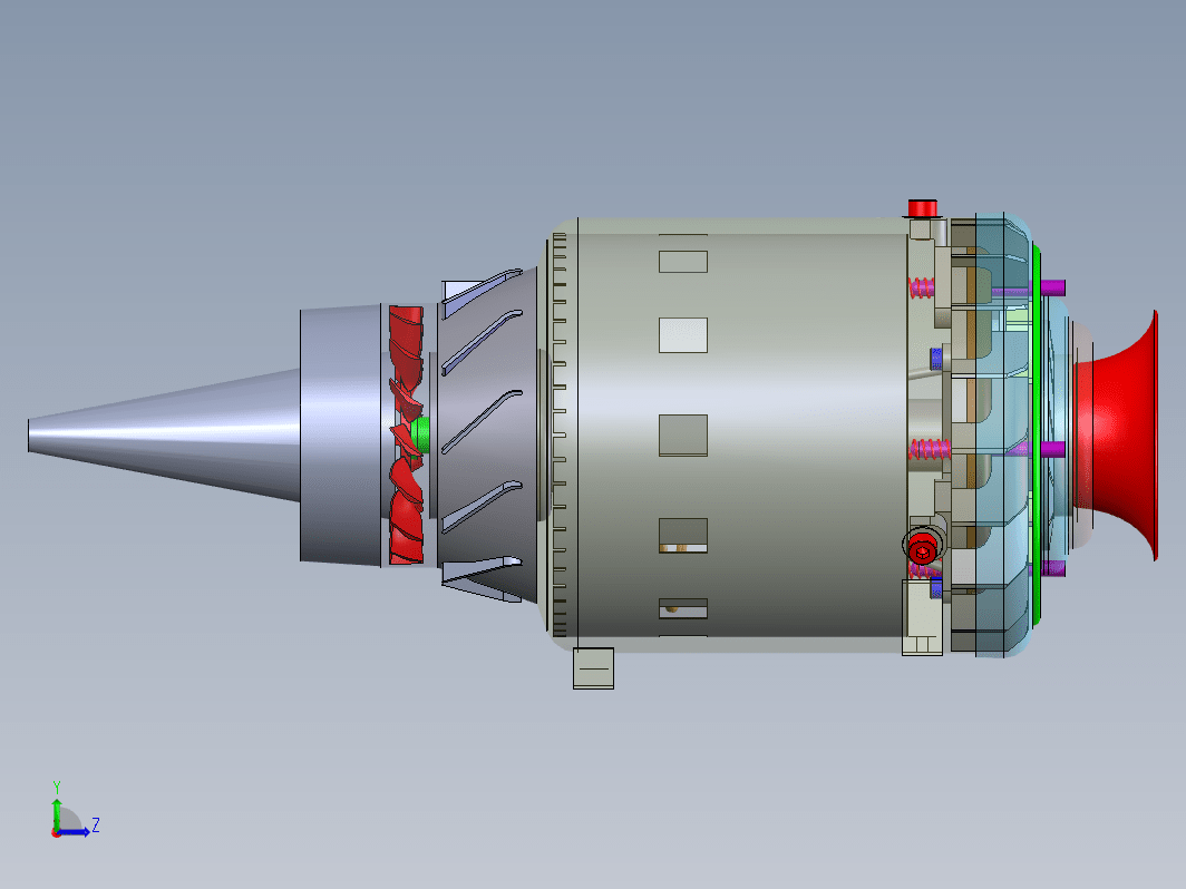 FD3-64涡轮喷气发动机