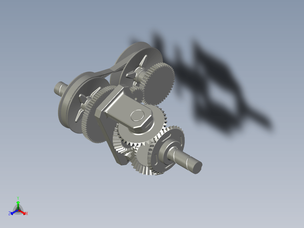 差速器 2channeltransmission-gear STP