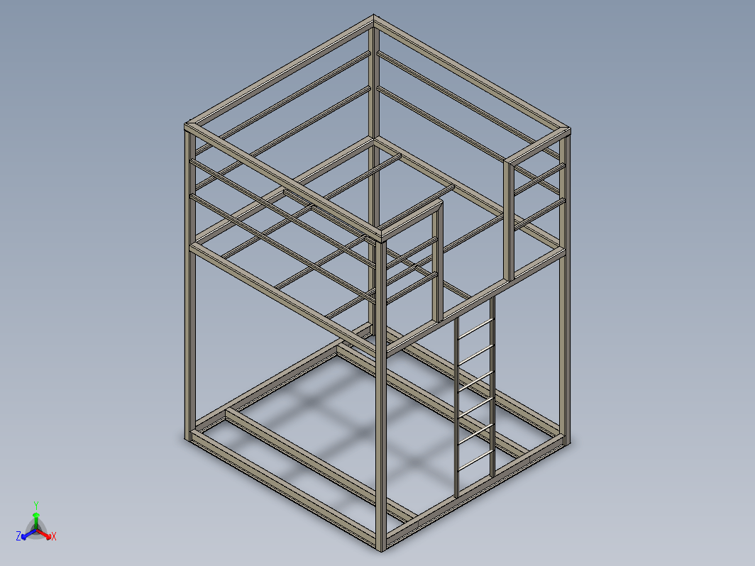 ndustrial-steel-frame-工业钢架