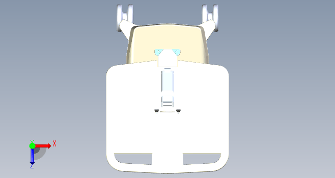 医疗显示器支架移动推车