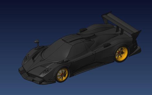 Pagani Zonda R Completo超级跑车缩略图