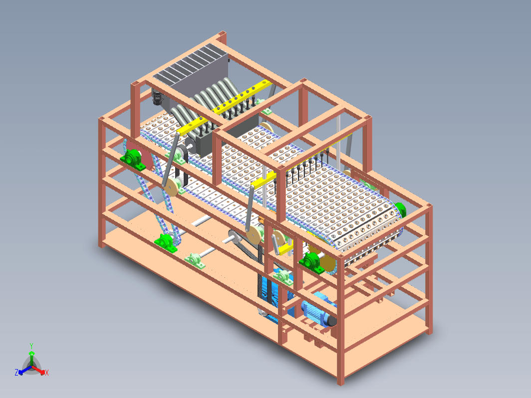 红枣去核机结构三维SW2018带参+CAD+说明书