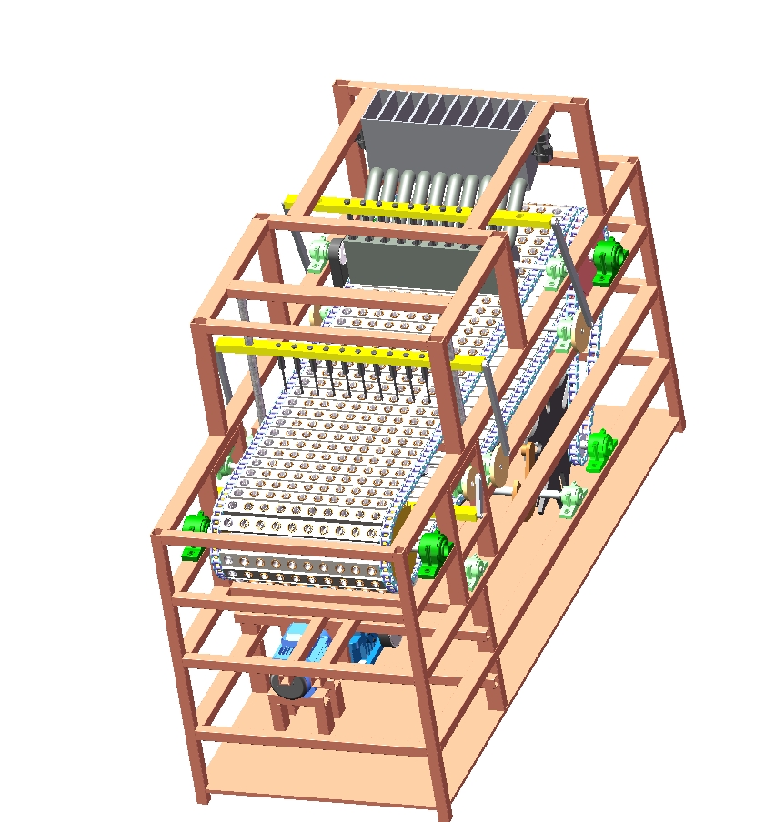 红枣去核机结构三维SW2018带参+CAD+说明书