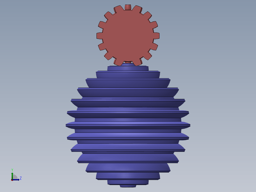 SOLIDWORKS 中的十字齿轮