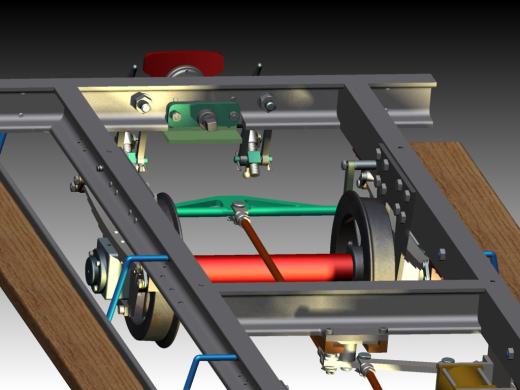近代蒸汽客运车厢模型3D图纸 Solidworks设计 附工程图