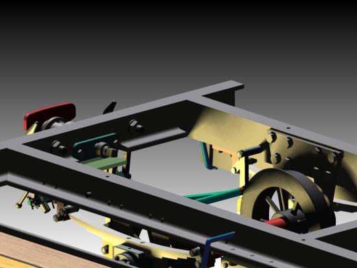 近代蒸汽客运车厢模型3D图纸 Solidworks设计 附工程图缩略图