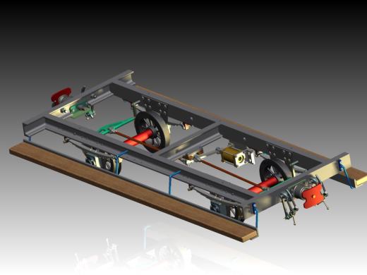 近代蒸汽客运车厢模型3D图纸 Solidworks设计 附工程图缩略图