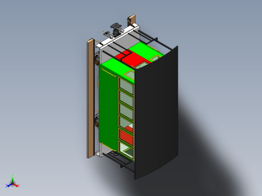 近代蒸汽客运车厢模型3D图纸 Solidworks设计 附工程图缩略图