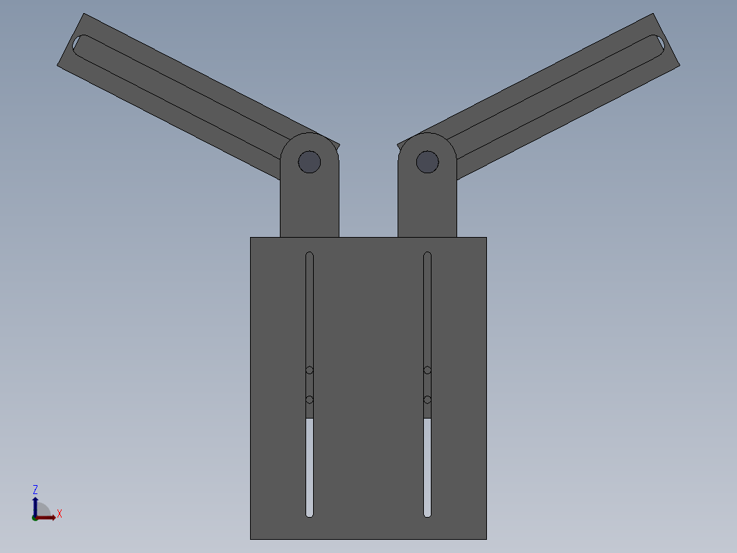 立式抽屉机构木材在 Solidworks