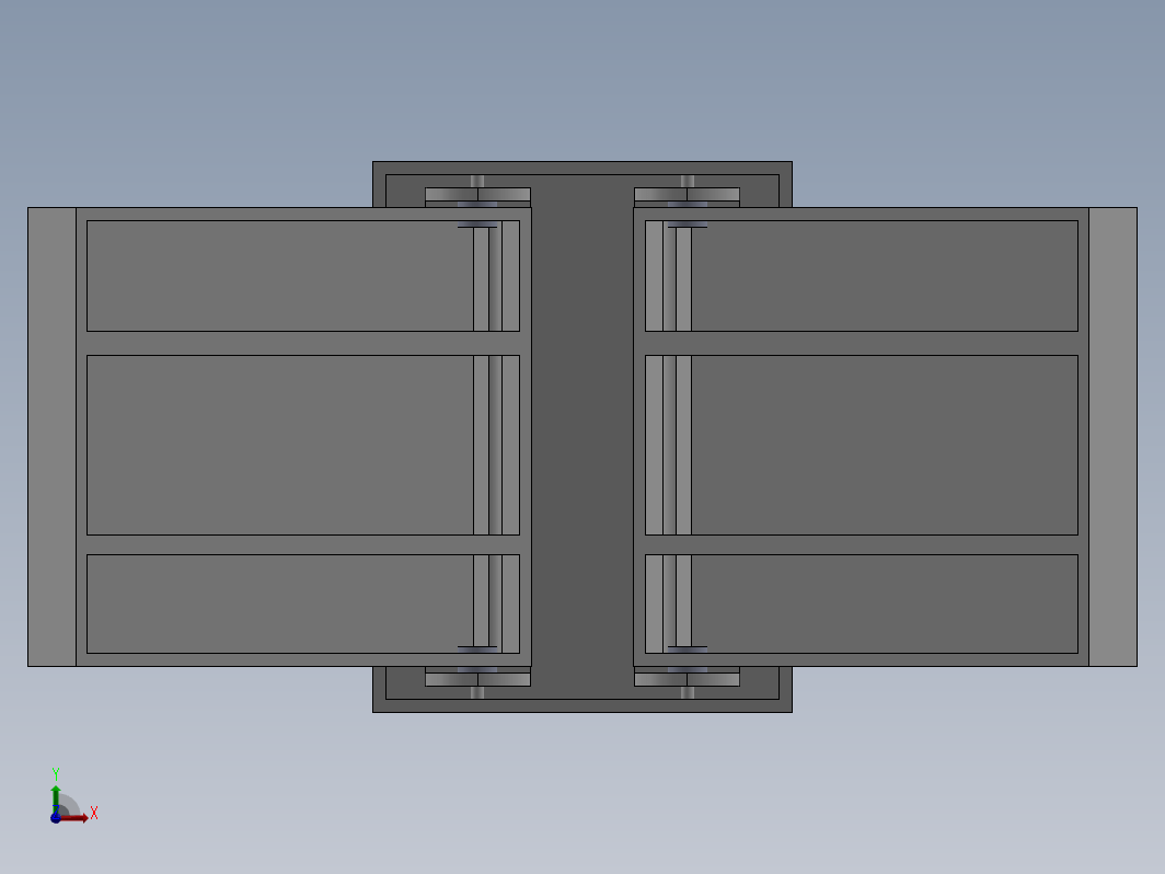 立式抽屉机构木材在 Solidworks