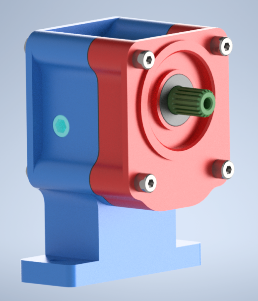 齿轮泵3D设计缩略图