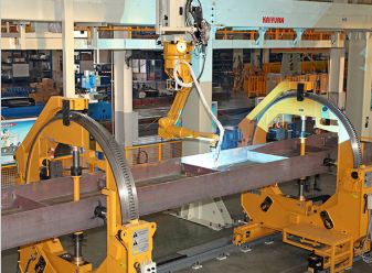 12米钢结构机器人焊接工作站方案