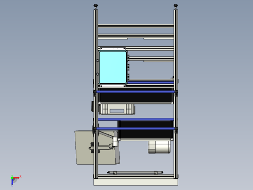 物料架货架结构 Work Station Layout缩略图