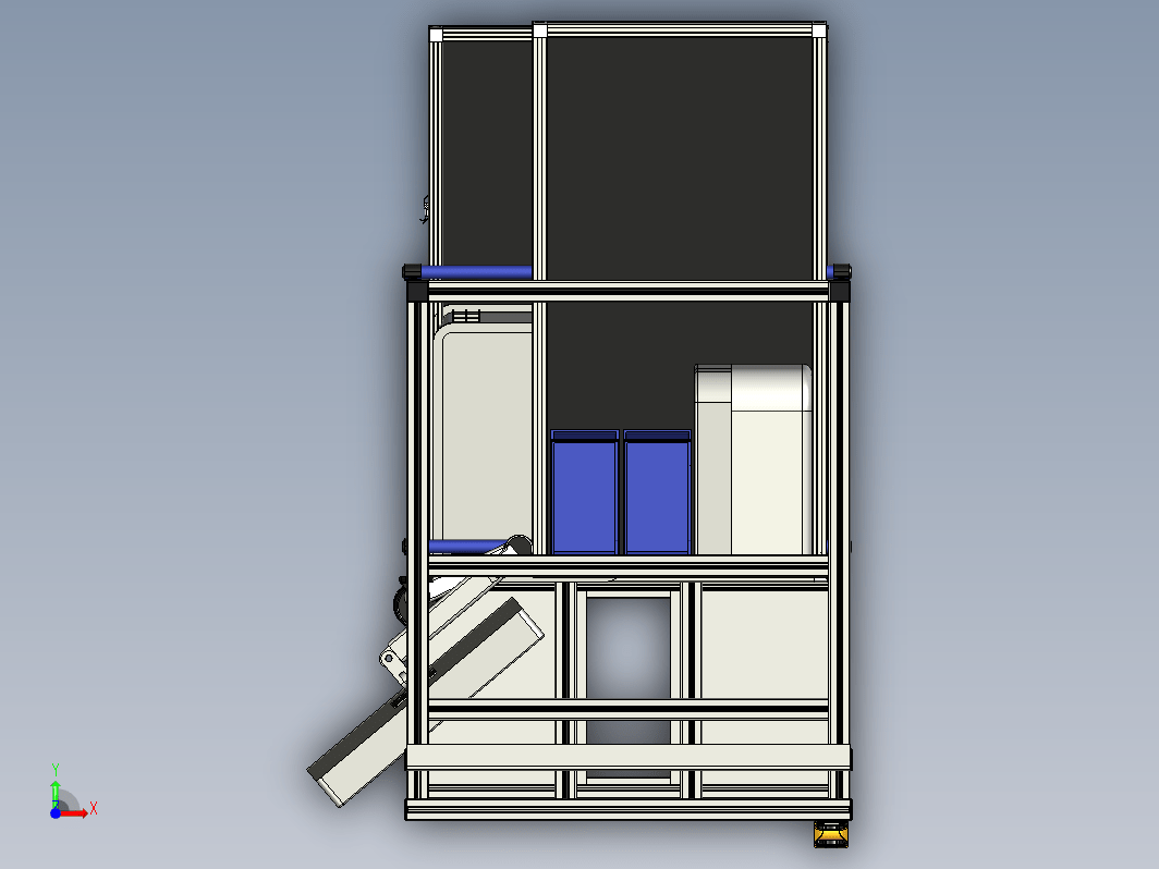 物料架货架结构 Work Station Layout