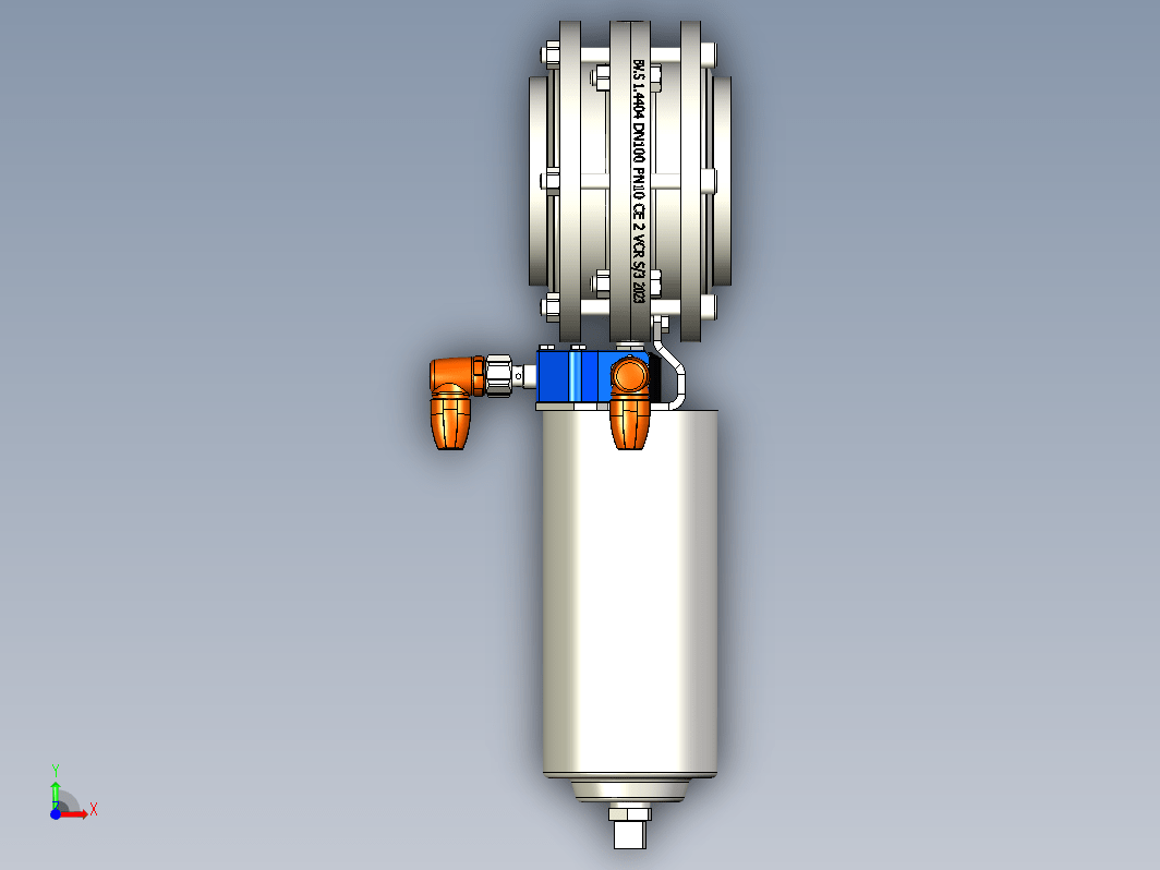 阀门 Bridada 和 Actuada DN 100 Pentair SUDMO