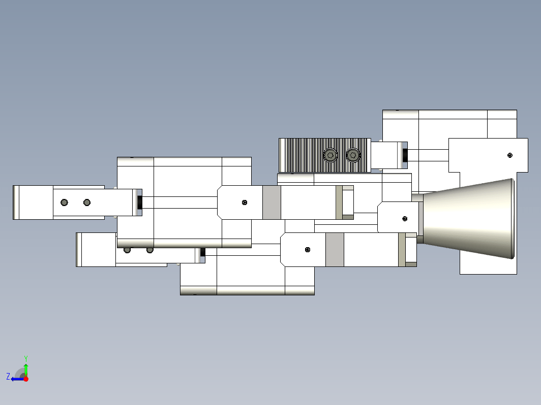 双爪气动夹持器