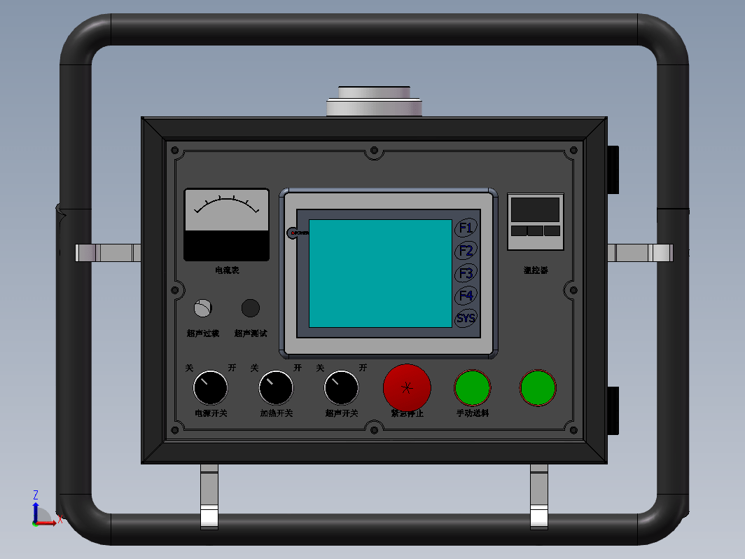 超声波测试设备控制箱设计