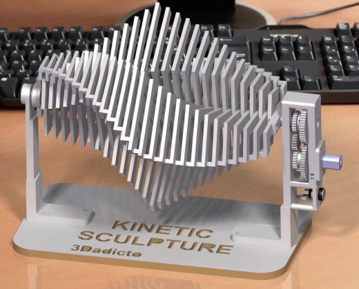 Kinetic Sculpture动态美机械摆件缩略图