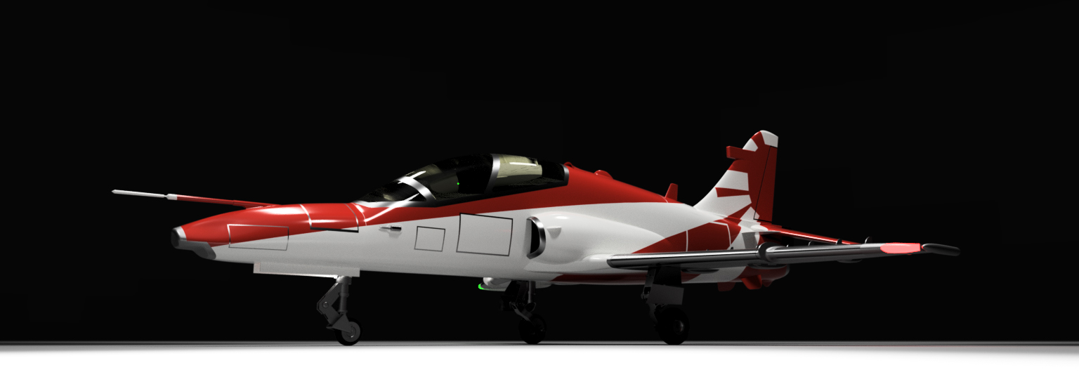 suryakiran Hawk Aircraft鹰式飞机模型
