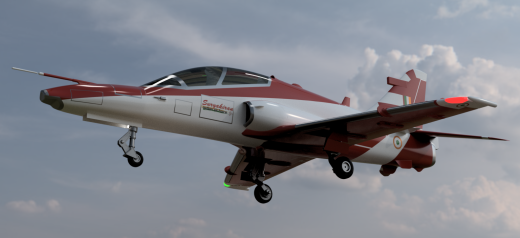 suryakiran Hawk Aircraft鹰式飞机模型缩略图