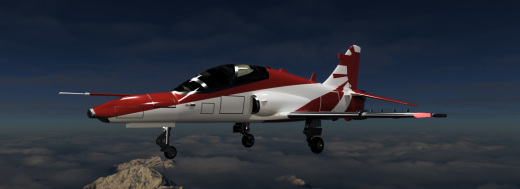 suryakiran Hawk Aircraft鹰式飞机模型缩略图
