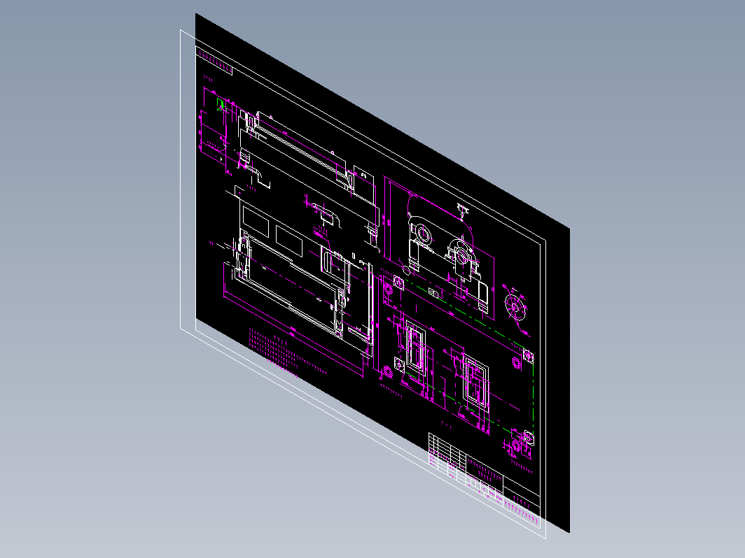 LW350D卧式螺旋沉降离心机外形图