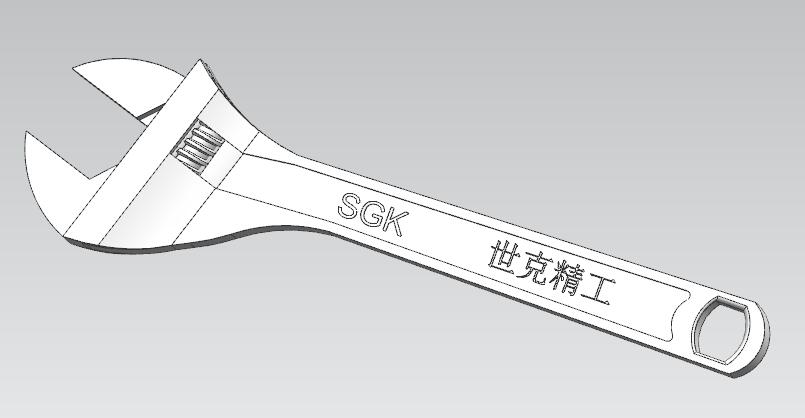 F0475-活动开口扳手