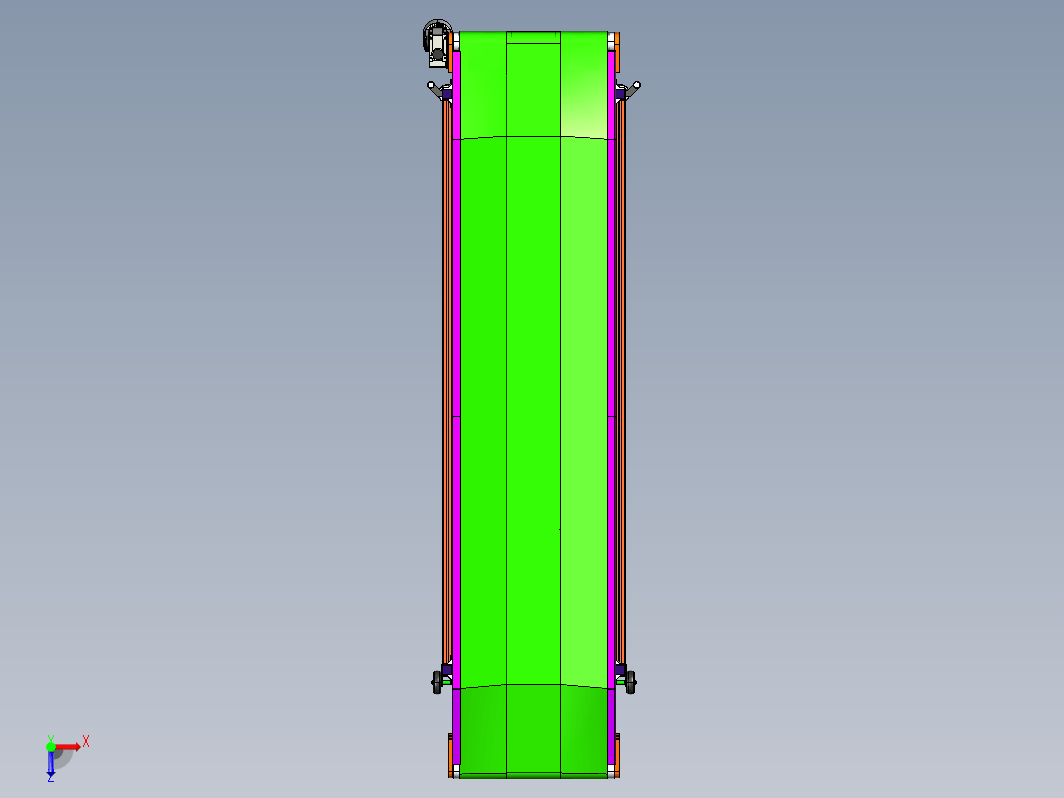 40x80型材框架倾斜皮带输送机