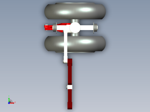 飞机起落架  landing-gear-assembly-3 CREO缩略图