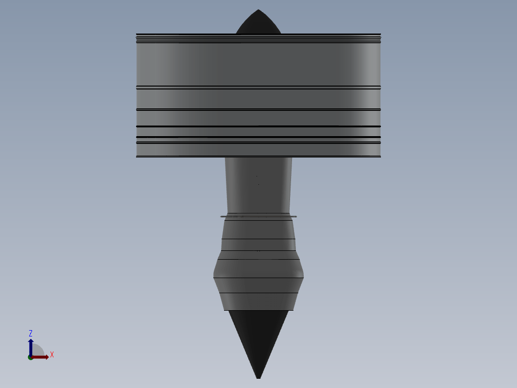 简易涡扇发动机结构3D图纸+Solidworks设计