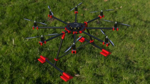 Drone Octocopter八轴无人机